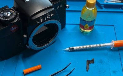 Leica R4 repair – rising from the dead part 2.