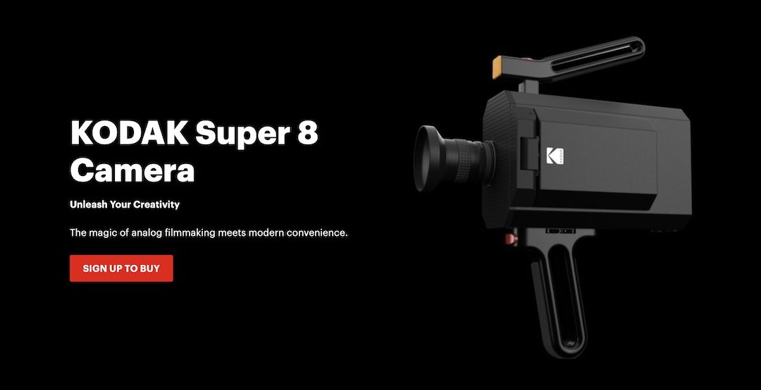 KODAK’s New Super8 Camera